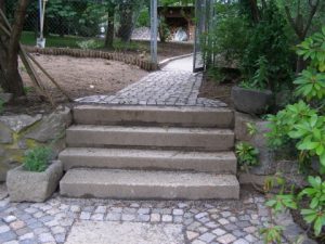 Treppenstufen in Stein