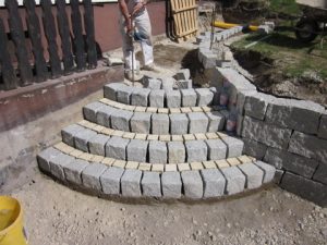 Treppenstufen in Stein